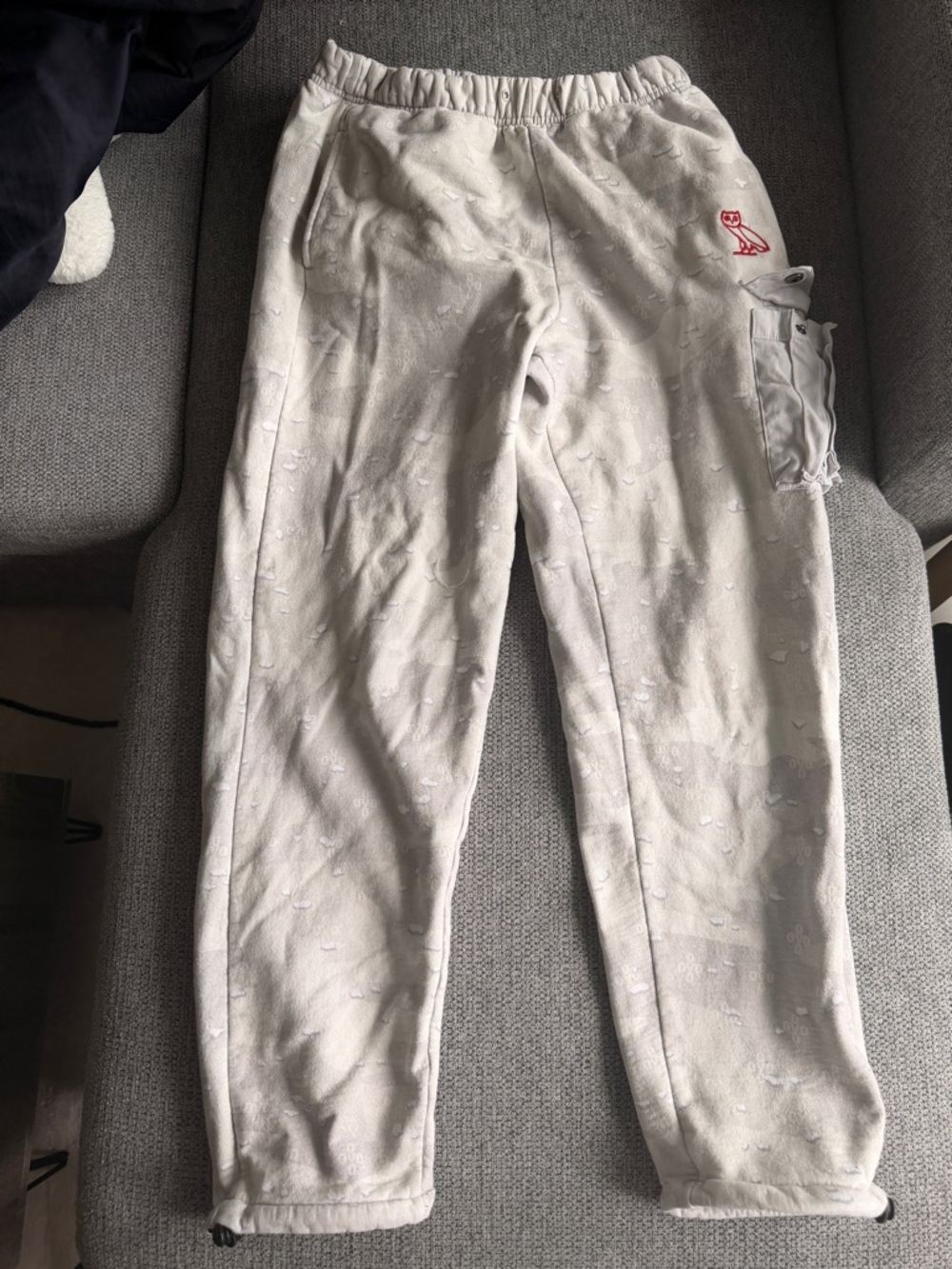 OVO Light Gray Sweatpants